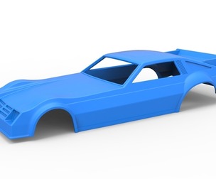 Shell of Vintage Funny Car Scale 1:25