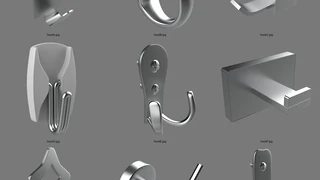 Hook Models Asset pack - Total 18 Models cover