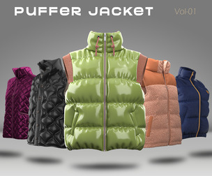 5 PUFFER JACKET COLLECTION Vol 01