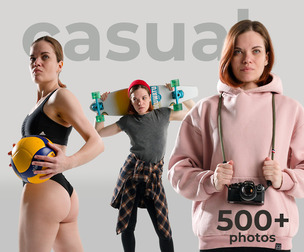 500+ Casual Poses - Reference Pictures