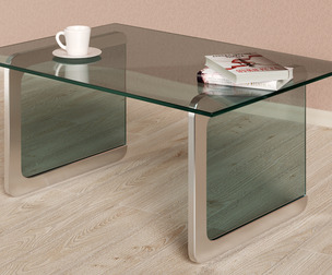 Modern Glass Coffee Table - 3D Model