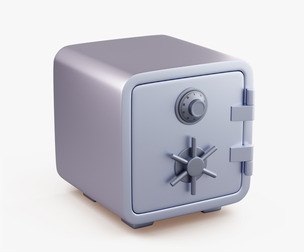 Stylized Safe Vault