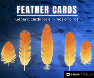 Feather Cards – Game-Ready Feathered Planes for Creatures and Wings