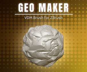 Geo Maker – A ZBrush VDM Brush for Natural Terrain Detailing in Environments