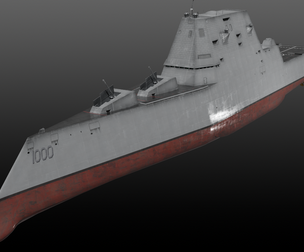 Zumwalt class Destroyer DDG-1000
