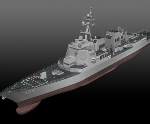 Arleigh Burke Flight III Destroyer