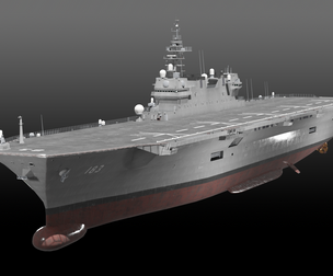 JMSDF Izumo class helicopter carrier