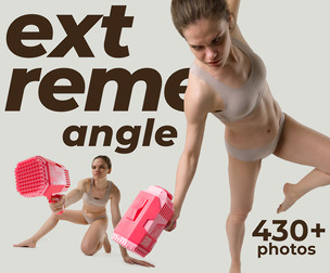 430+ Ultra Wide Angle Female Poses - Reference Pictures for Artists