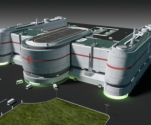 Scifi hospital