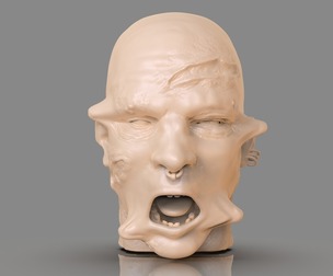 Prisoner Tortured Head