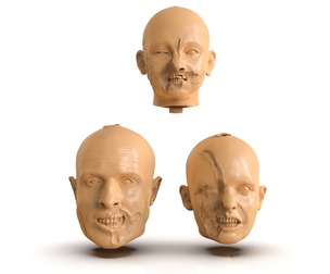 Family Zombie Heads