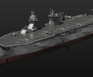 Fictional Landing Assault Ship