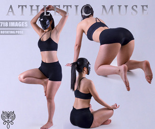 +718 Athletic Muse Reference Pictures | 30% WELCOME DISCOUNT! | - 360° VIEW