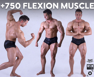 +750 Flexion Muscle Reference Pictures - Vol 20 | -30% in Description