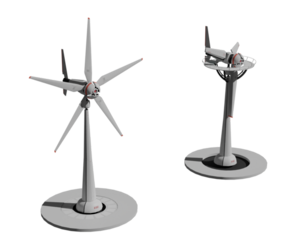 Scifi Windturbine