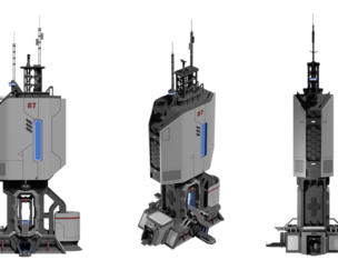Scifi tower