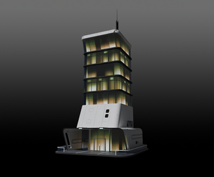 Scifi apartment