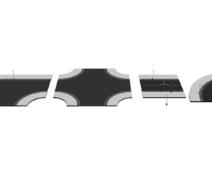 Scifi roads