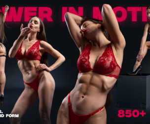 Power in Motion: Muscles, Lines, and Form