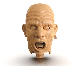 Decapitated Man Head