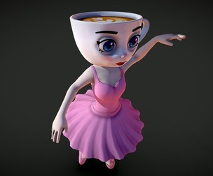 Ballerina Cappuccina - Brainrot Meme