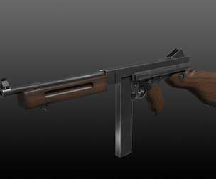 M1A1 Thompson Submachinegun
