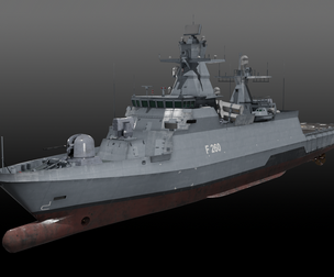 German K130 Braunschweig class corvette
