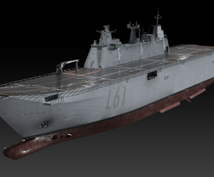 SPS Juan Carlos I game ready model