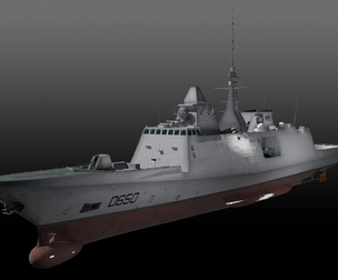 French Aquitaine class frigate