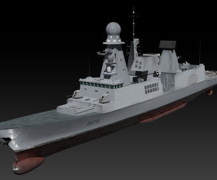 Horizon class FS Forbin destroyer