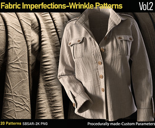 FabricImperfection-Wrinkle Patterns-Susbtance Painter-VOl2