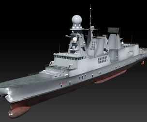 Horizon class destroyer ITS Andrea Doria
