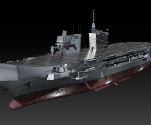 ITS Trieste aircraft carrier