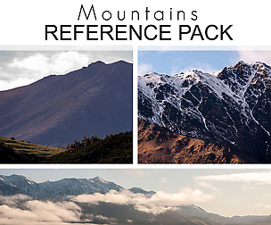 NZ Ref Pack - Mountains - 350+ Royalty Free Photos