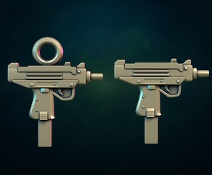 Gun I and pendant