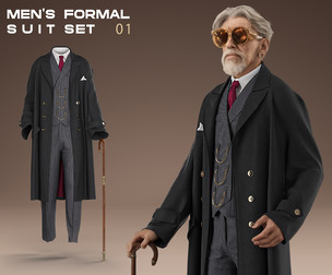 MEN’S FORMAL SUIT SET 01 – CLASSIC ELEGANCE REIMAGINED