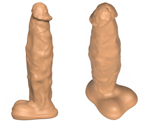 3D Print Ready Fantasy Dildo Penis 10