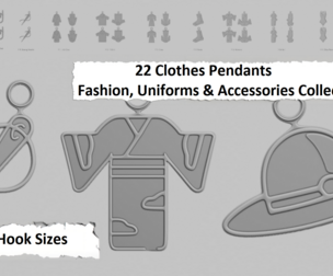 👗 Clothes Pendants – Fashion, Uniforms & Accessories Collection