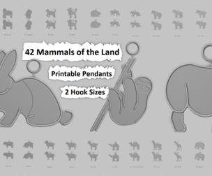 🐾 Creatures – Mammals of the Land Pendant Pack