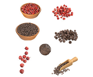 Dried Peppercorn Collection