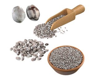 Chia seed collection
