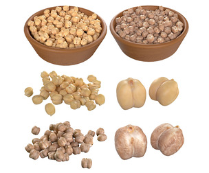 Chickpea and Garbanzo beans collection