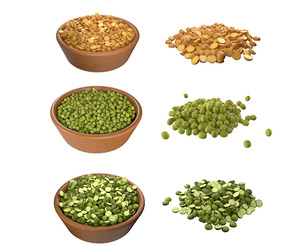 Pea and Mung beans collection