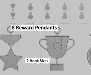 🏅 Game – Medals Pendants Pack – Rewards for Every Champion
