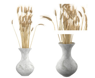 Wheat vase 3