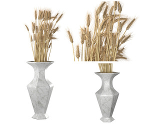 Wheat vase 4