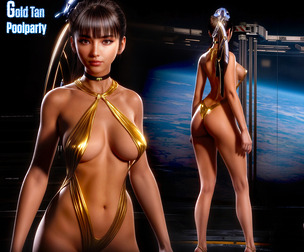 SB-Eve Gold Tan Poolparty