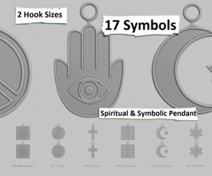 🕊️ Symbols – Spiritual & Symbolic Pendant Pack (Original Blend) ✨