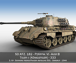 Panzerkampfwagen VI - Ausf.B - Tiger II - 333