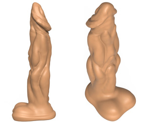 3D Print Ready Fantasy Dildo Penis 16